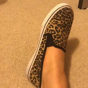 Cheetah Slip On Sneakers